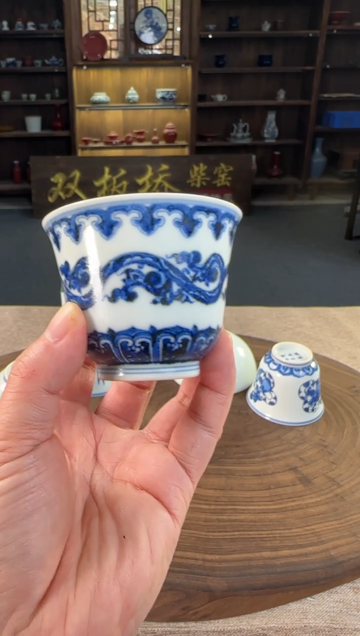 双板桥柴窑双板桥柴窑青花不挑