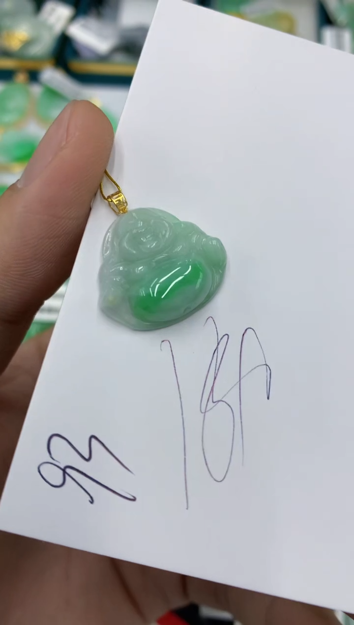 【闪购商品】翡翠颈饰18K金镶嵌号链接1111111111