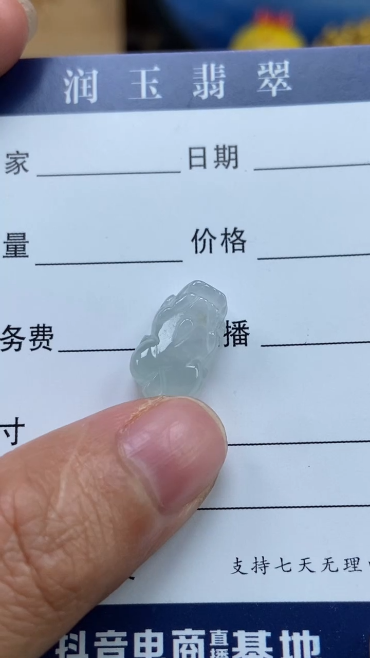 【闪购商品】翡翠吊坠(赠链)未镶嵌夏貔貅