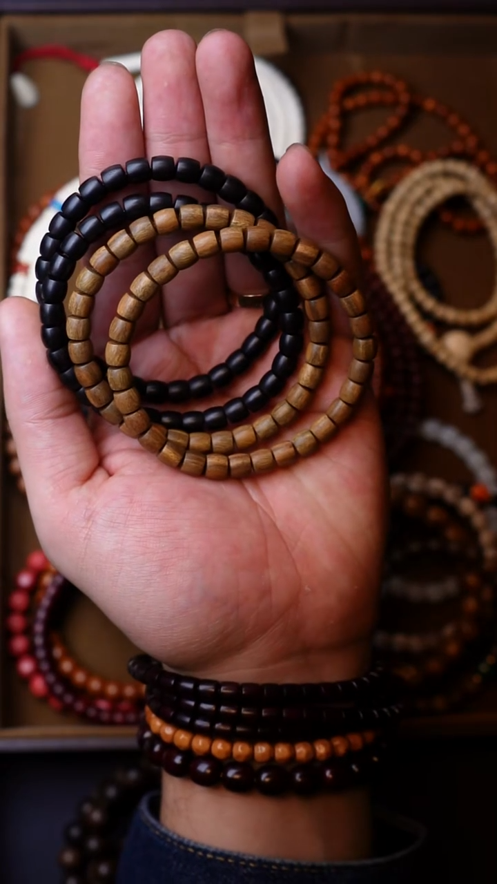 乌木类手串/手链7mm多样性发货