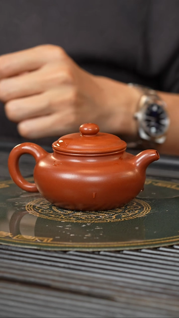 【闪购商品】紫砂茶壶GJY 红皮龙 仿古