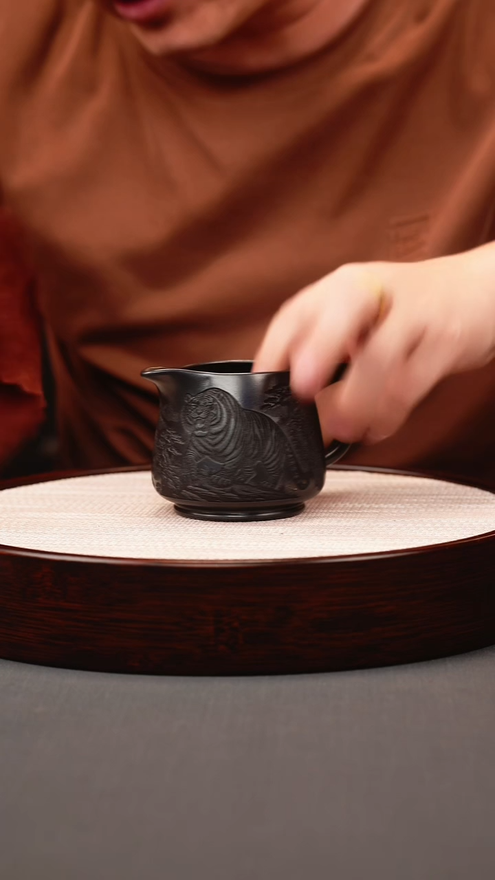 茶壶紫砂石黄公道杯