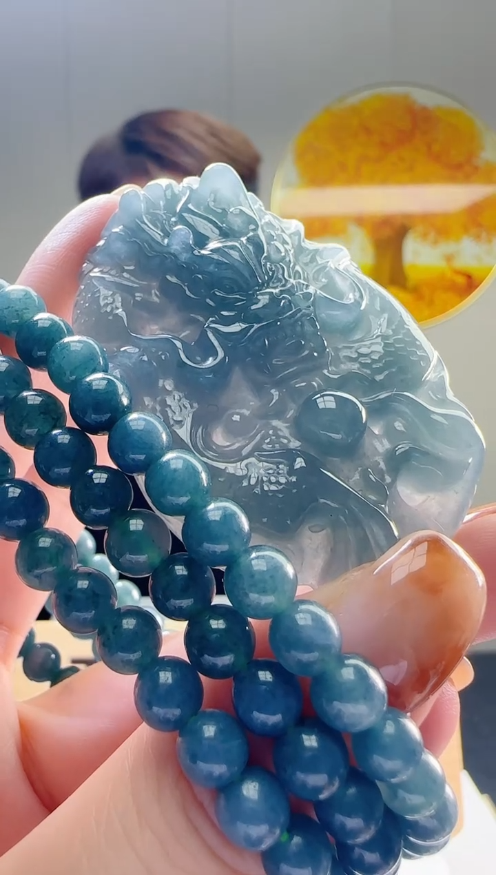 颈饰未镶嵌翡翠多样性随机发其一