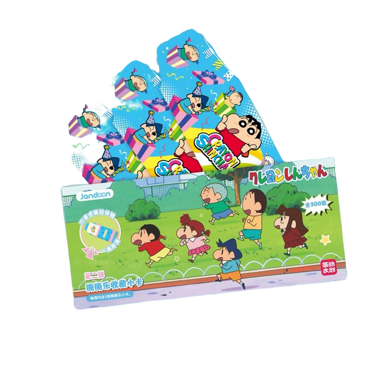 【炒饭浮浮】简动文创蜡笔小新撕撕乐第二弹卡牌盲盒（默认代拆）C