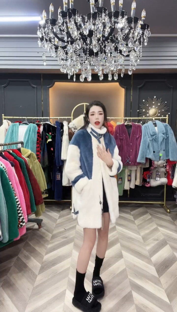 冬季新款时尚水貂毛