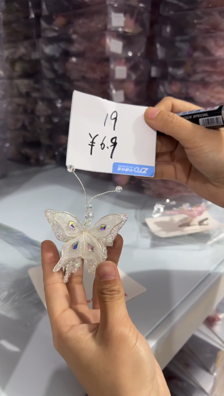 合金布艺头饰19号