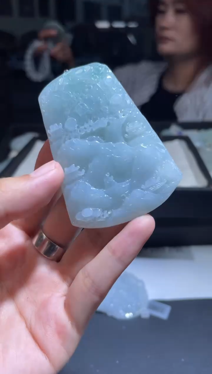 定制翡翠未镶嵌定制孤品