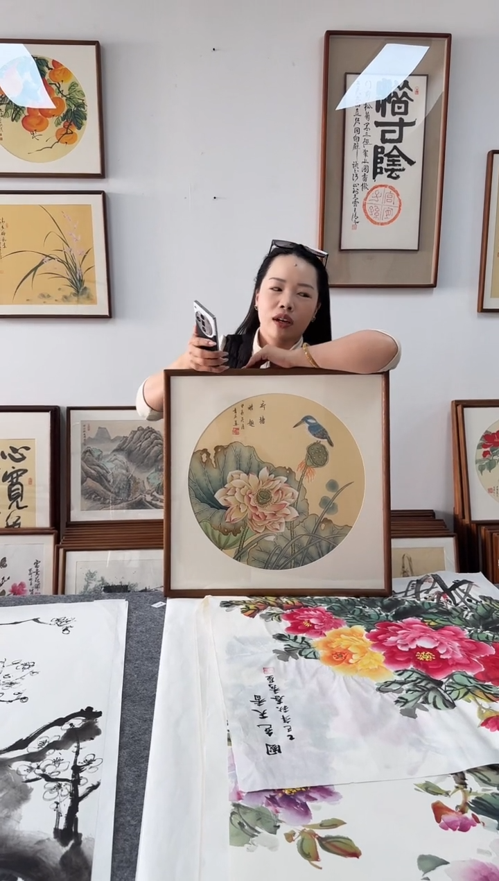 书法青石06-53*53绘画手绘同款