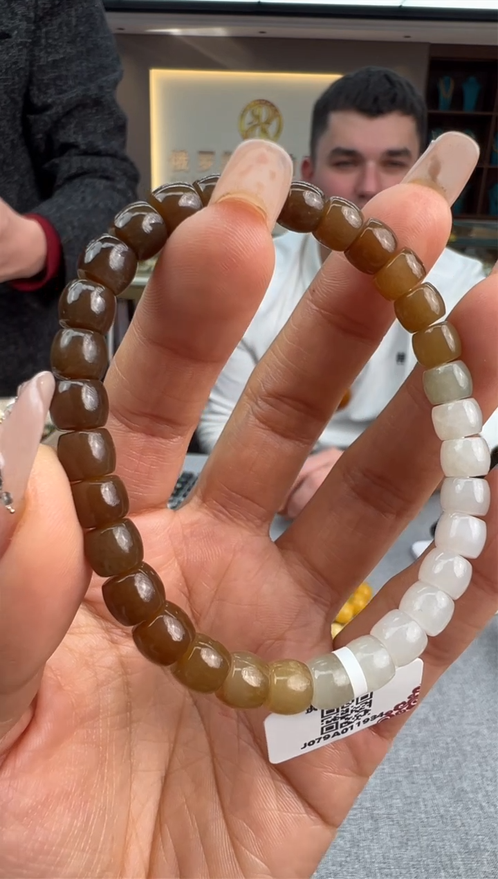 【闪购商品】和田玉（白玉）手链未镶嵌9秒拼号
