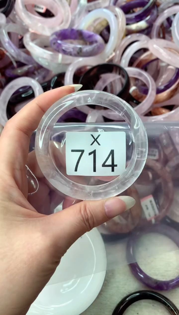 未镶嵌手镯水晶X714-55