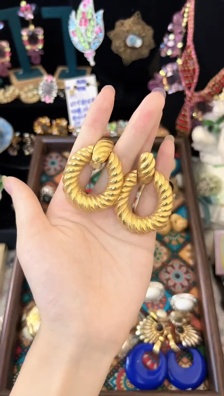 锌合金合成碳硅石675耳夹