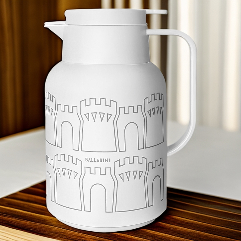 【A等品微瑕】巴拉利尼 Mocca摩卡系列保温壶(奶酪白）1027130