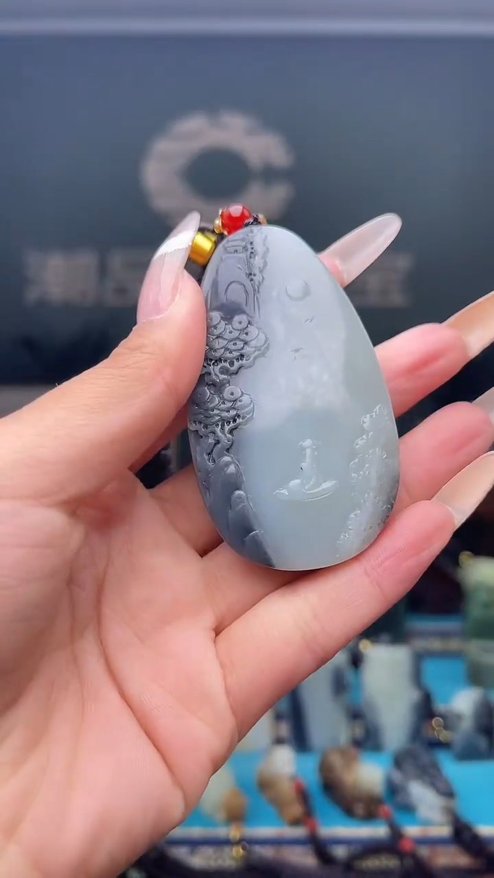 未镶嵌和田玉挂件1