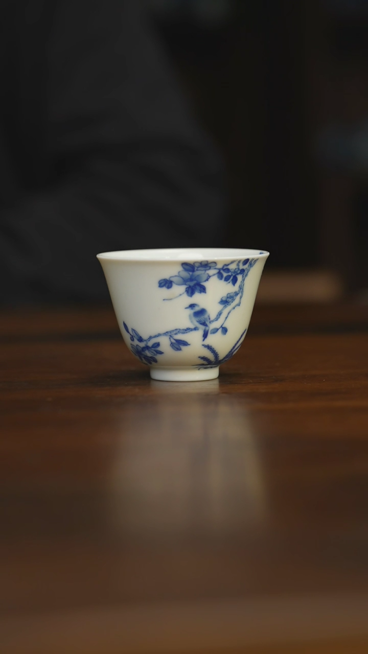 【闪购商品】杯柴窑青花破价福利