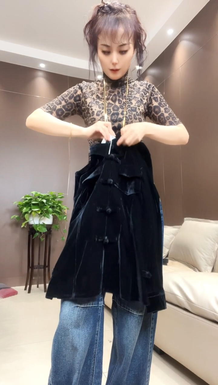 大漂亮盘扣小外套M