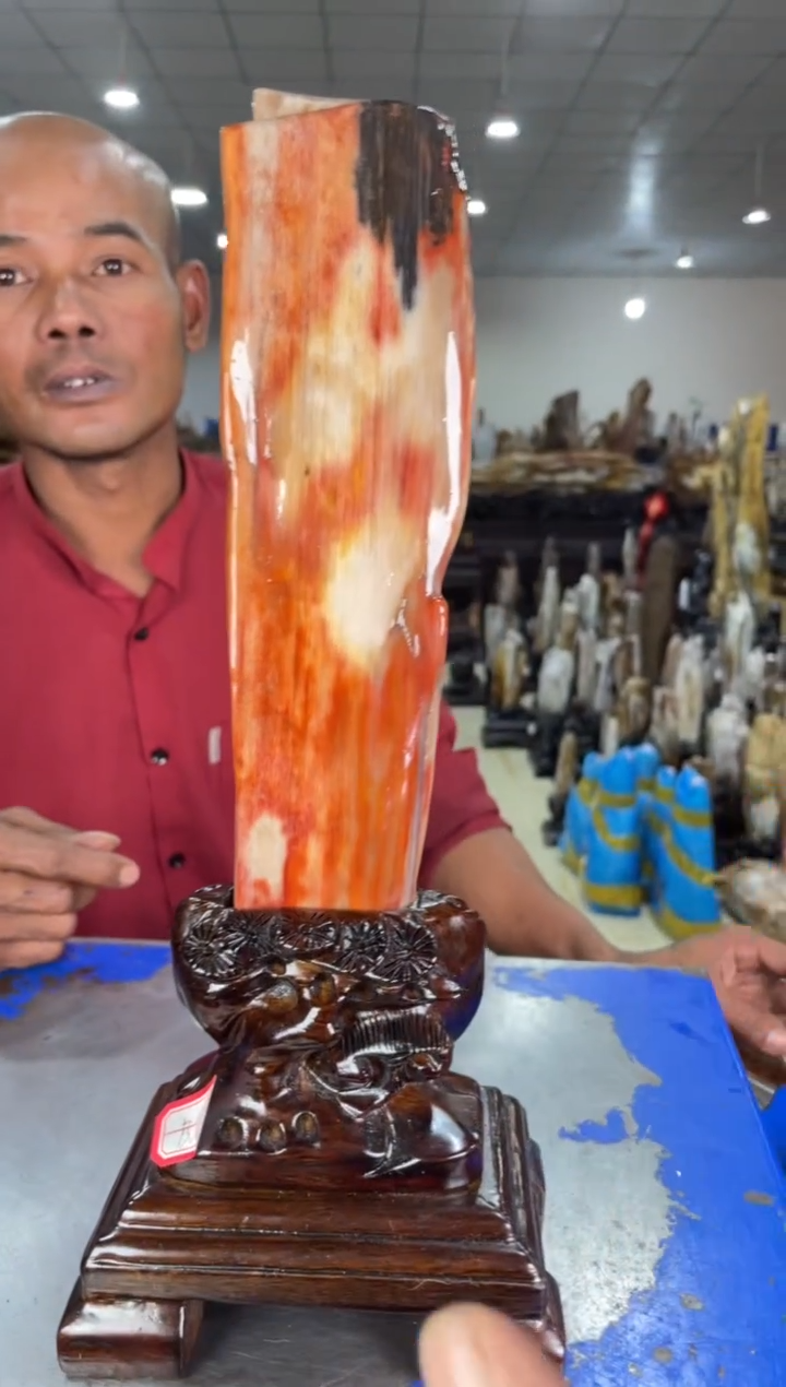 硅化玉摆件未镶嵌43