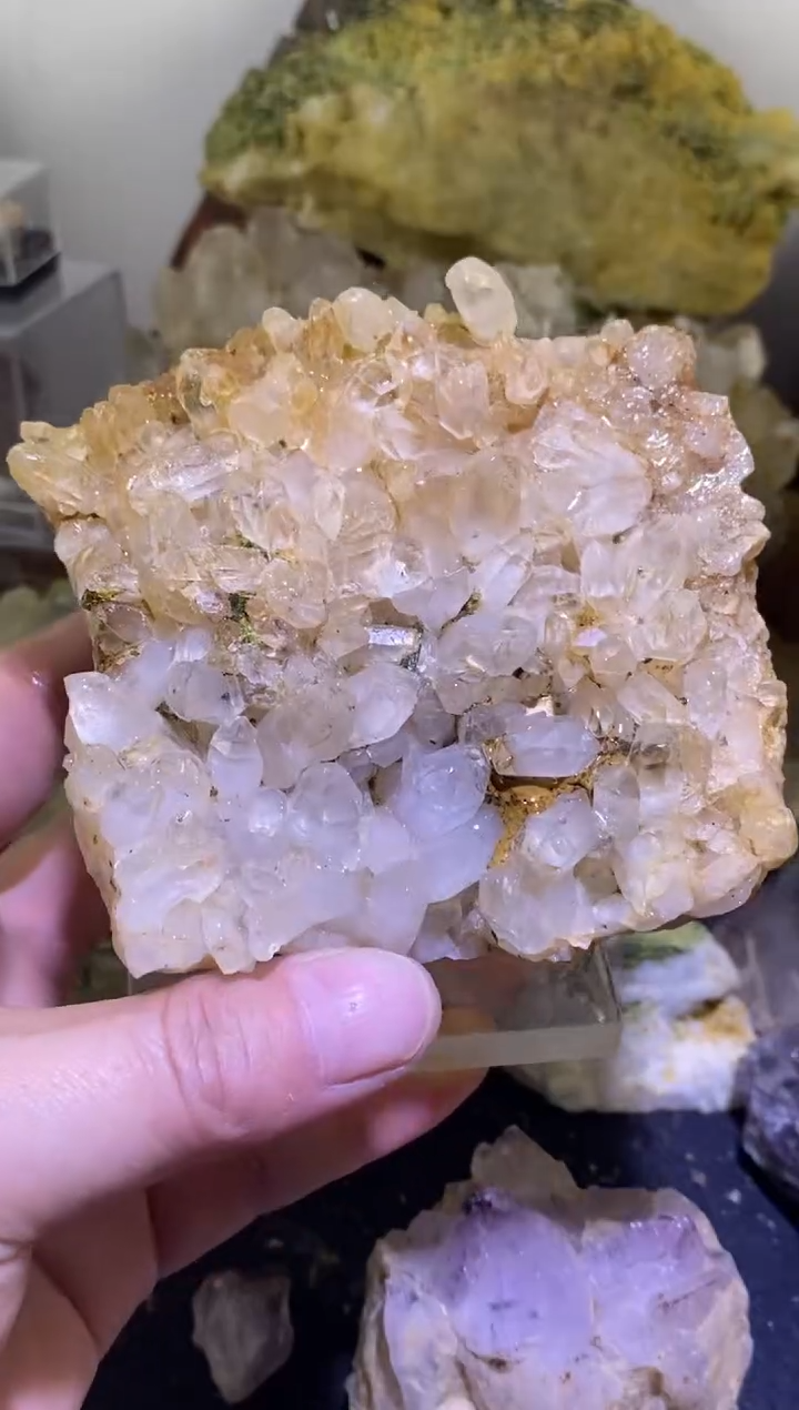 未镶嵌珠宝半成品水晶97号356g四川超七花园水晶原石