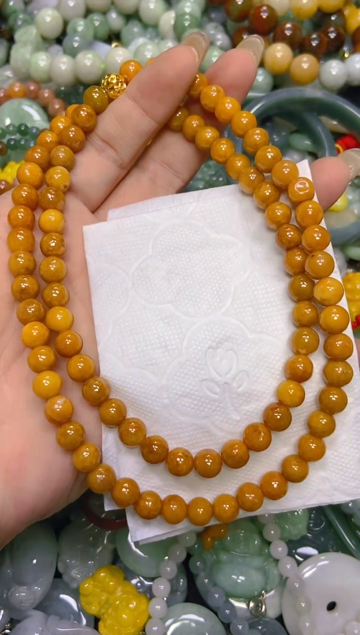 颈饰未镶嵌翡翠8mm