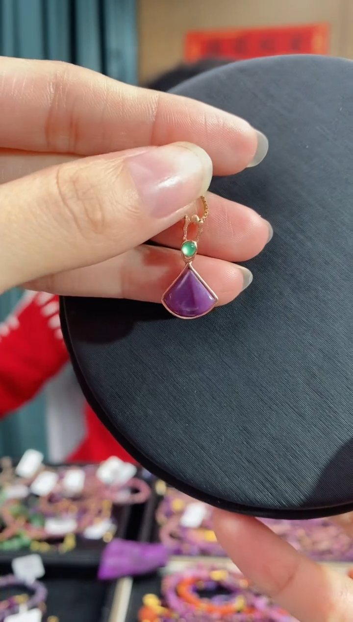 【闪购商品】苏纪石（舒俱来）吊坠(不含链)银S925镶嵌812