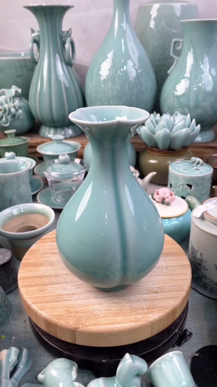 【闪购商品】特价福利 微瑕 慧仙青瓷