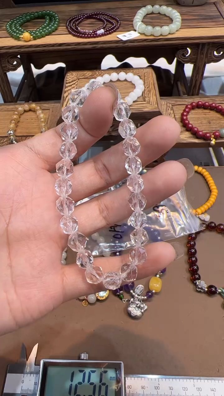 【闪购商品】水晶手串未镶嵌@@手饰