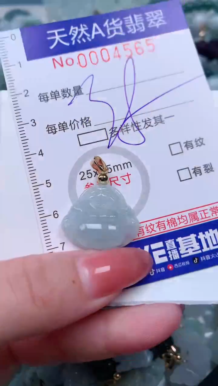 【闪购商品】翡翠颈饰未镶嵌00004565