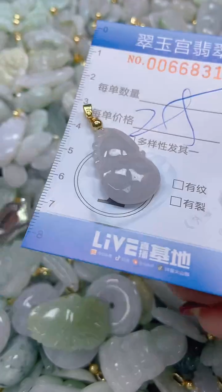 【闪购商品】翡翠颈饰未镶嵌闪购0066831