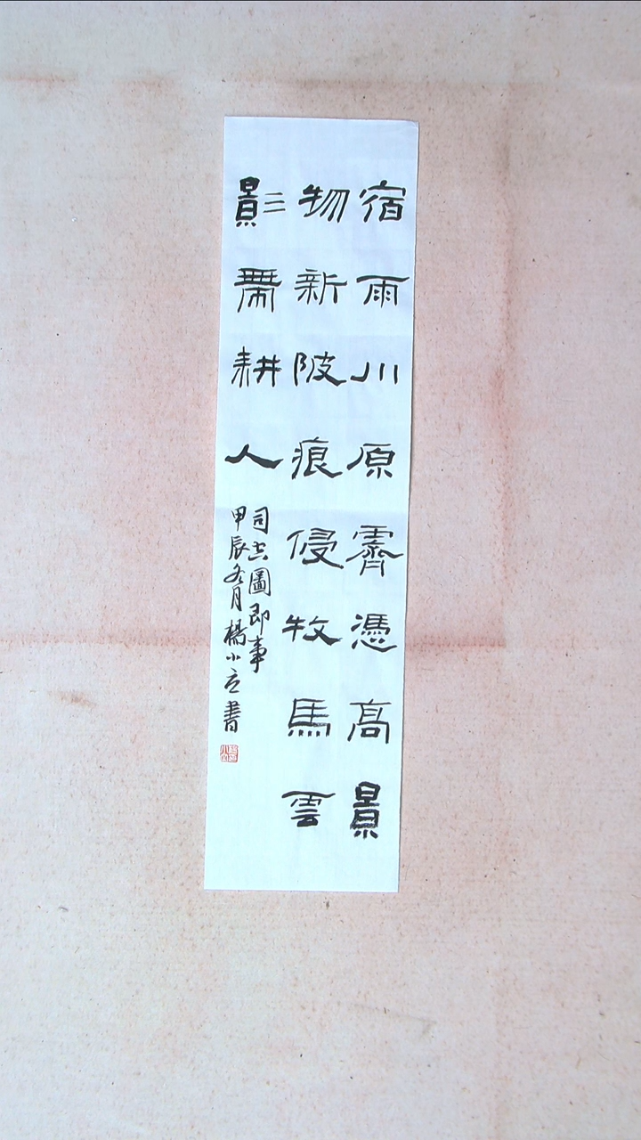 【闪购商品】书法 杨小立河南南阳69*17一平尺
