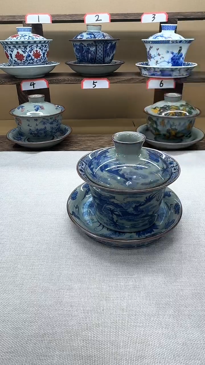 【闪购商品】景德镇制盖碗系列家用高端