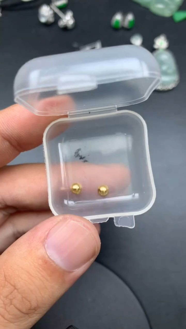 颈饰未镶嵌翡翠?***仙单珠4mm