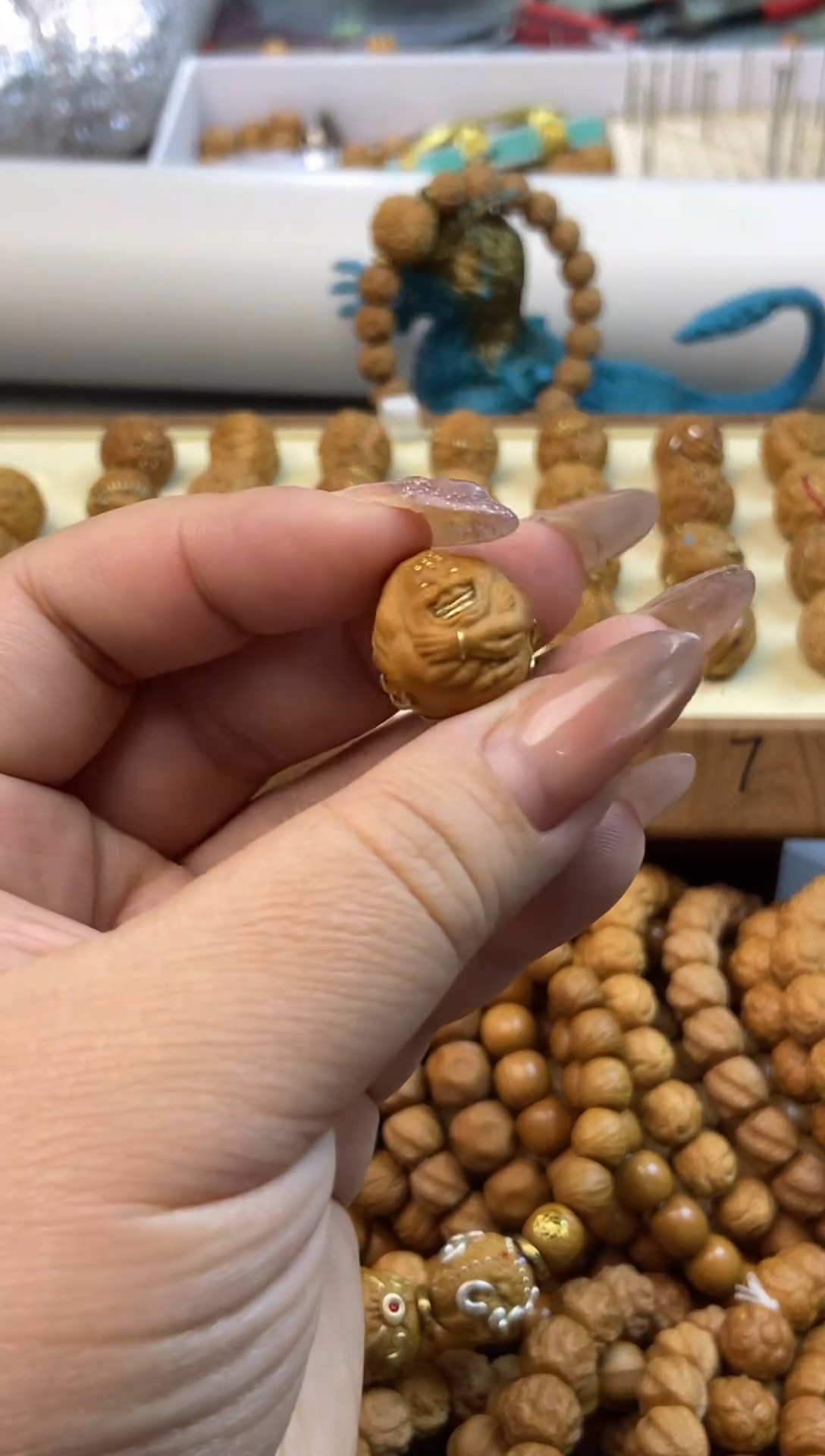 手串猴头核桃共生佛爷有眼