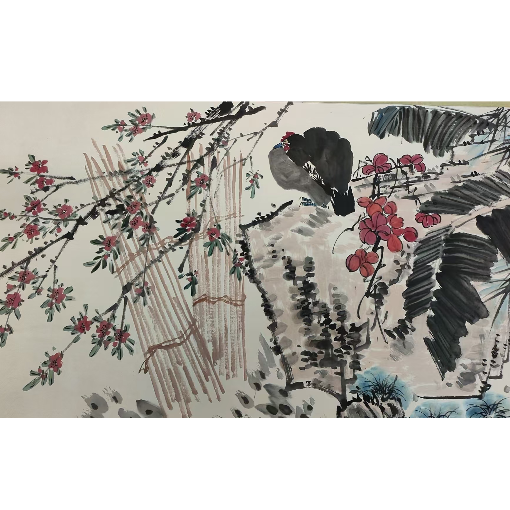 潘老款花鸟画片180/95