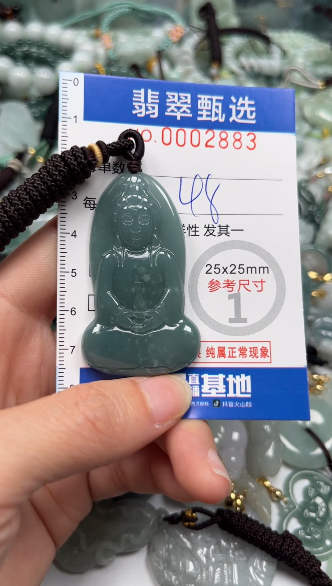 【闪购商品】翡翠颈饰未镶嵌00..2883