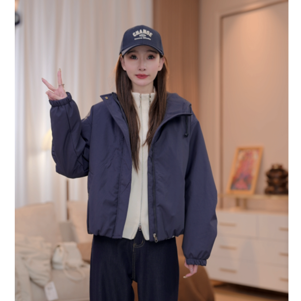 马克华菲秋冬款连帽夹棉加厚冲锋衣系列外套F54013A979 aa