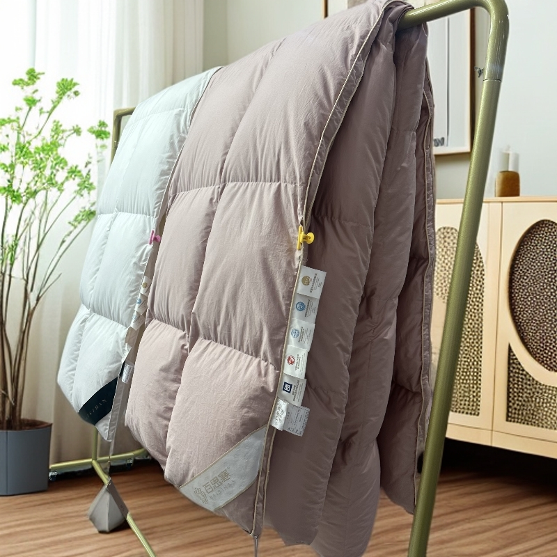 全棉95松花江大朵雪地绒羽绒被一等品柔软加厚冬被一条过冬