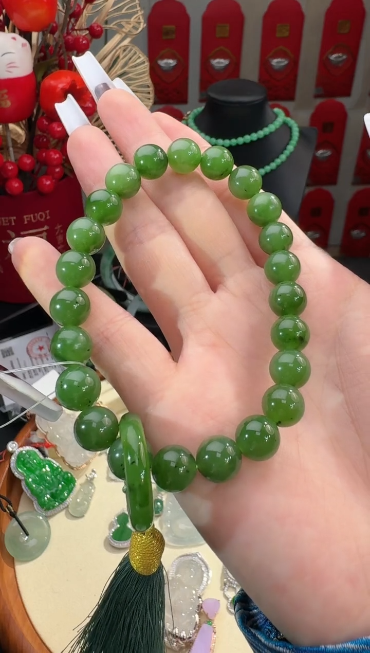 【闪购商品】和田玉珠串未镶嵌珠串