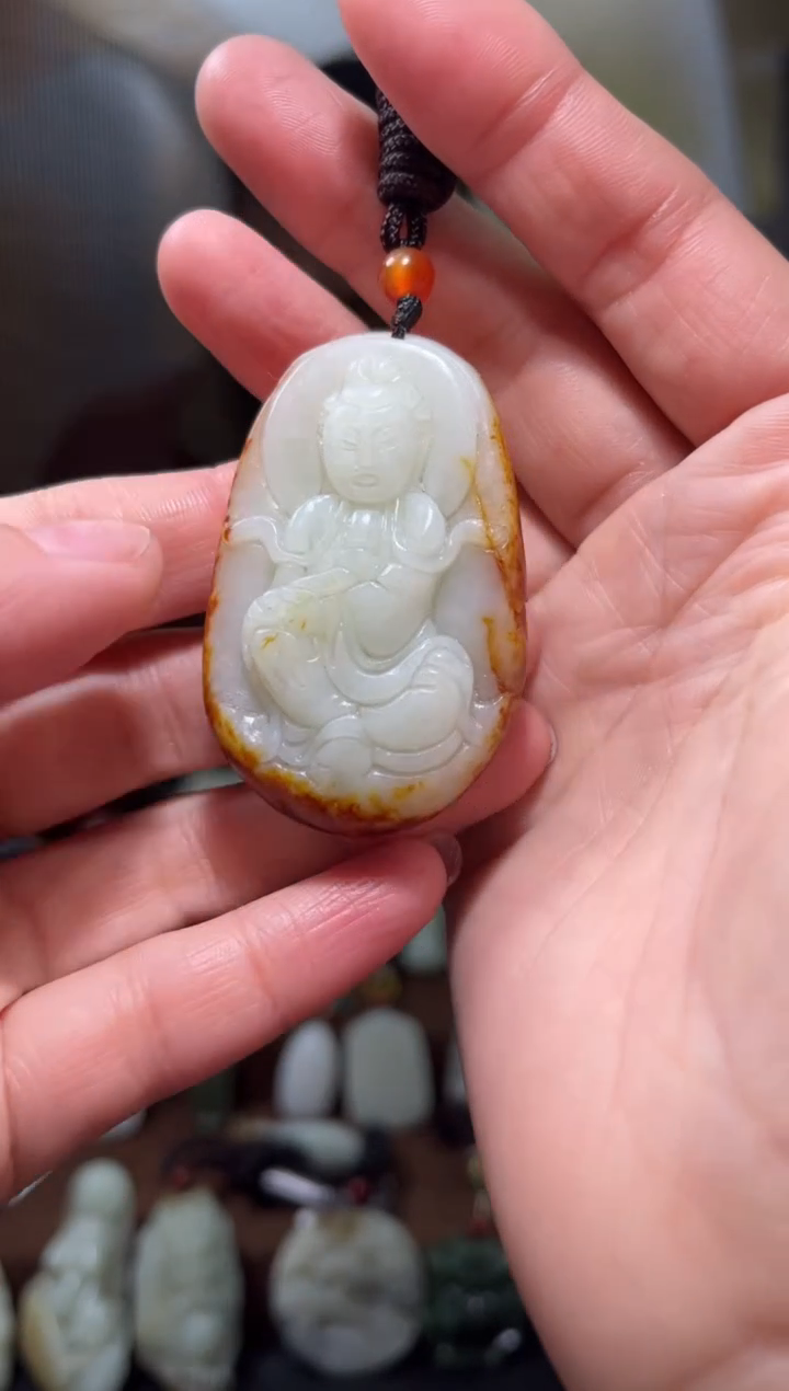 颈饰未镶嵌和田玉·