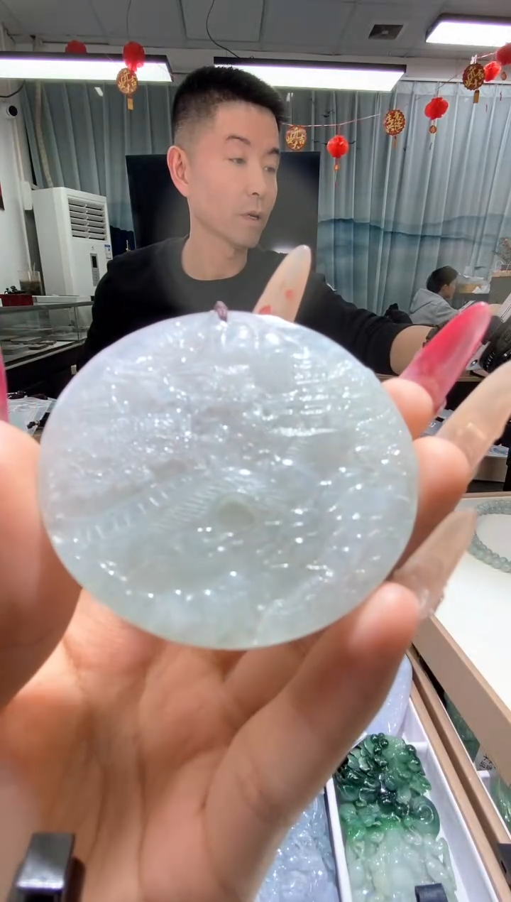 【闪购商品】翡翠颈饰未镶嵌天然缅甸翡翠A货未镶嵌