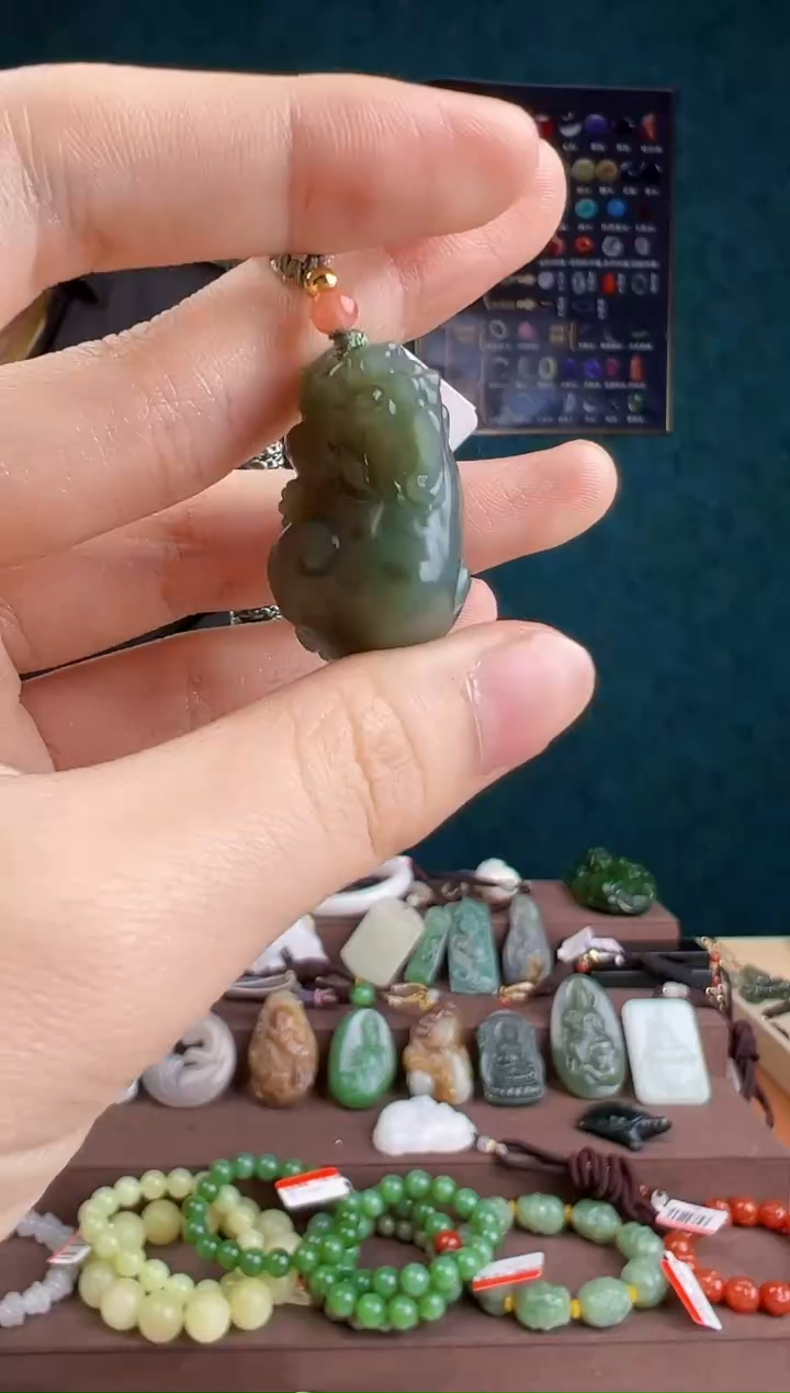 【闪购商品】和田玉颈饰未镶嵌ZZ 拍一发一 多样性发货