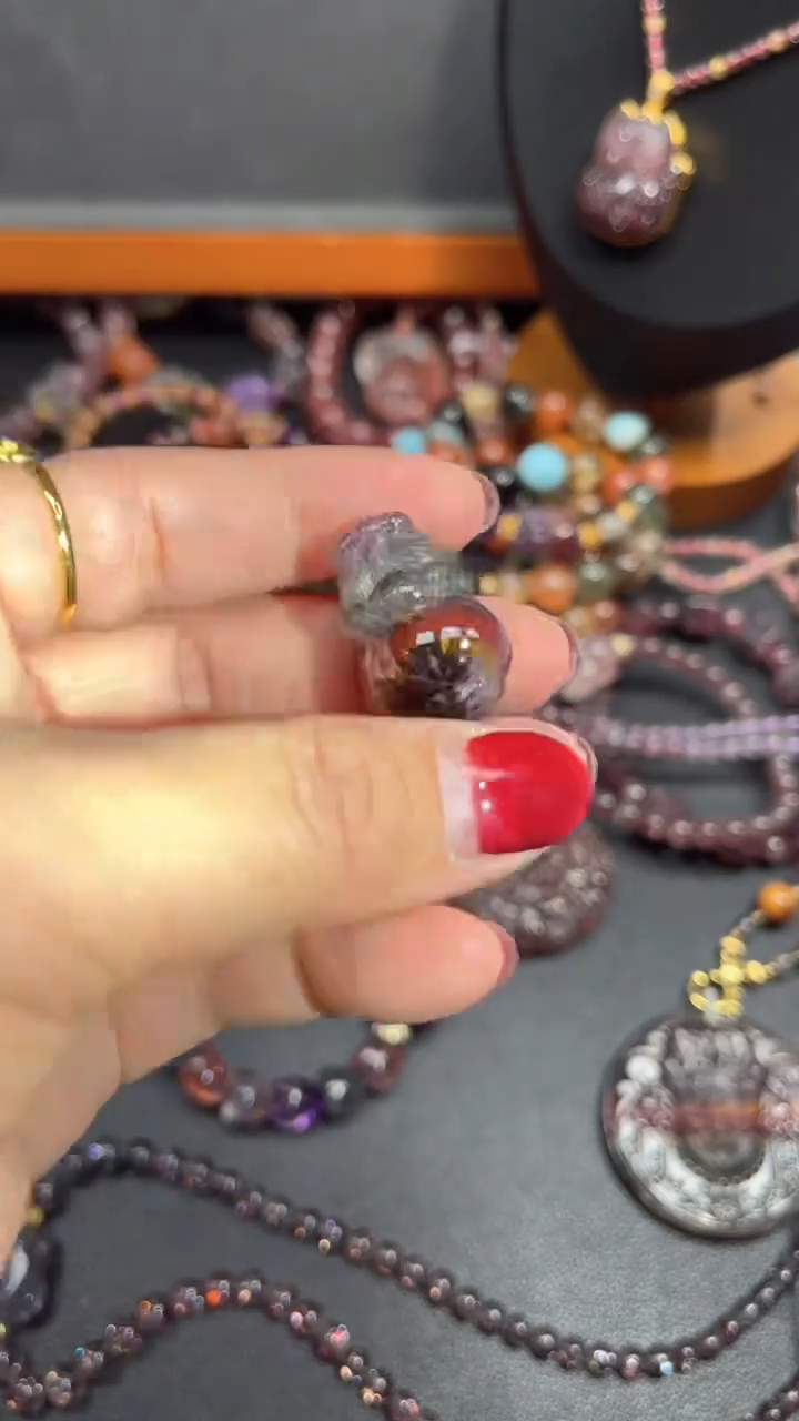 【闪购商品】水晶颈饰未镶嵌【百晶灵儿】天然水晶定制款