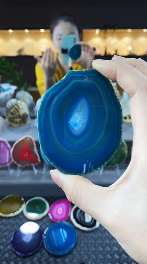 未镶嵌颈饰玛瑙/玉髓乐*播玛瑙