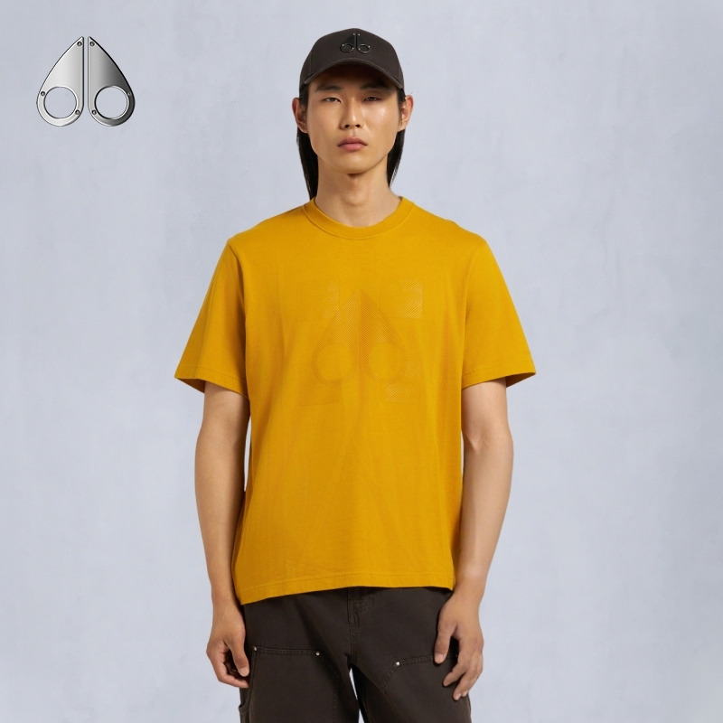 【早秋新品】MOOSE KNUCKLES男士小剪刀棉质简约T恤M35MT723