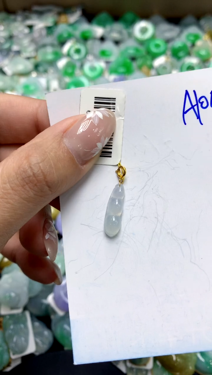 【闪购商品】翡翠颈饰18K金镶嵌1111111111111111111