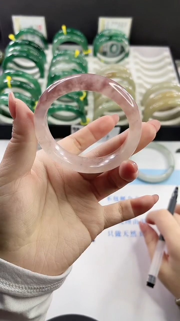 未镶嵌手镯石英质玉多样性发货L3