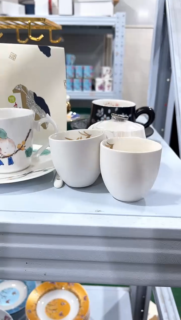 瓷片陶瓷（简装）一壶2杯