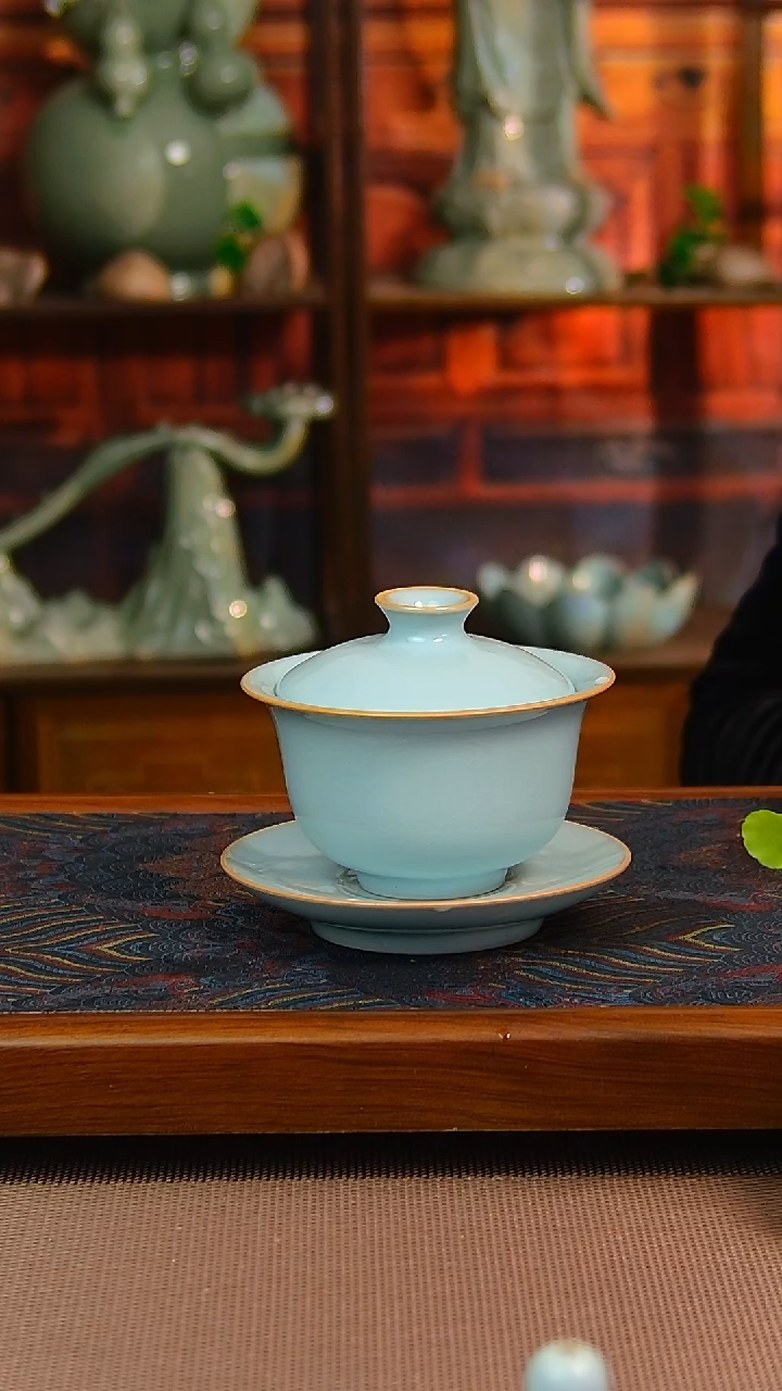 【闪购商品】原矿汝瓷手工改完，微瑕