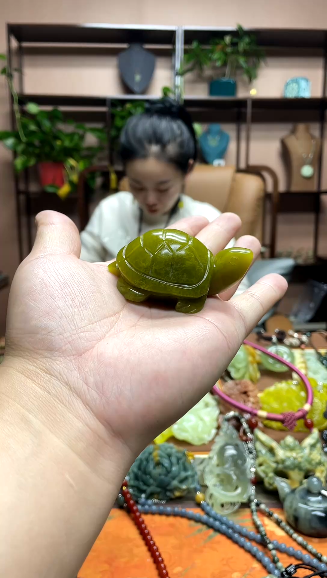 未镶嵌岫玉吊坠多样性发货发其中之一