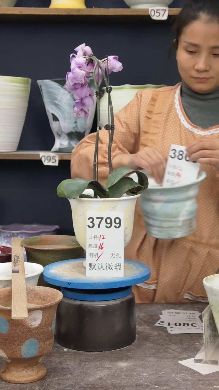 景德镇花盆默认微瑕3799