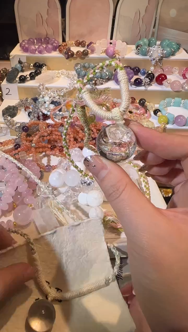 项链未镶嵌水晶多样性发一