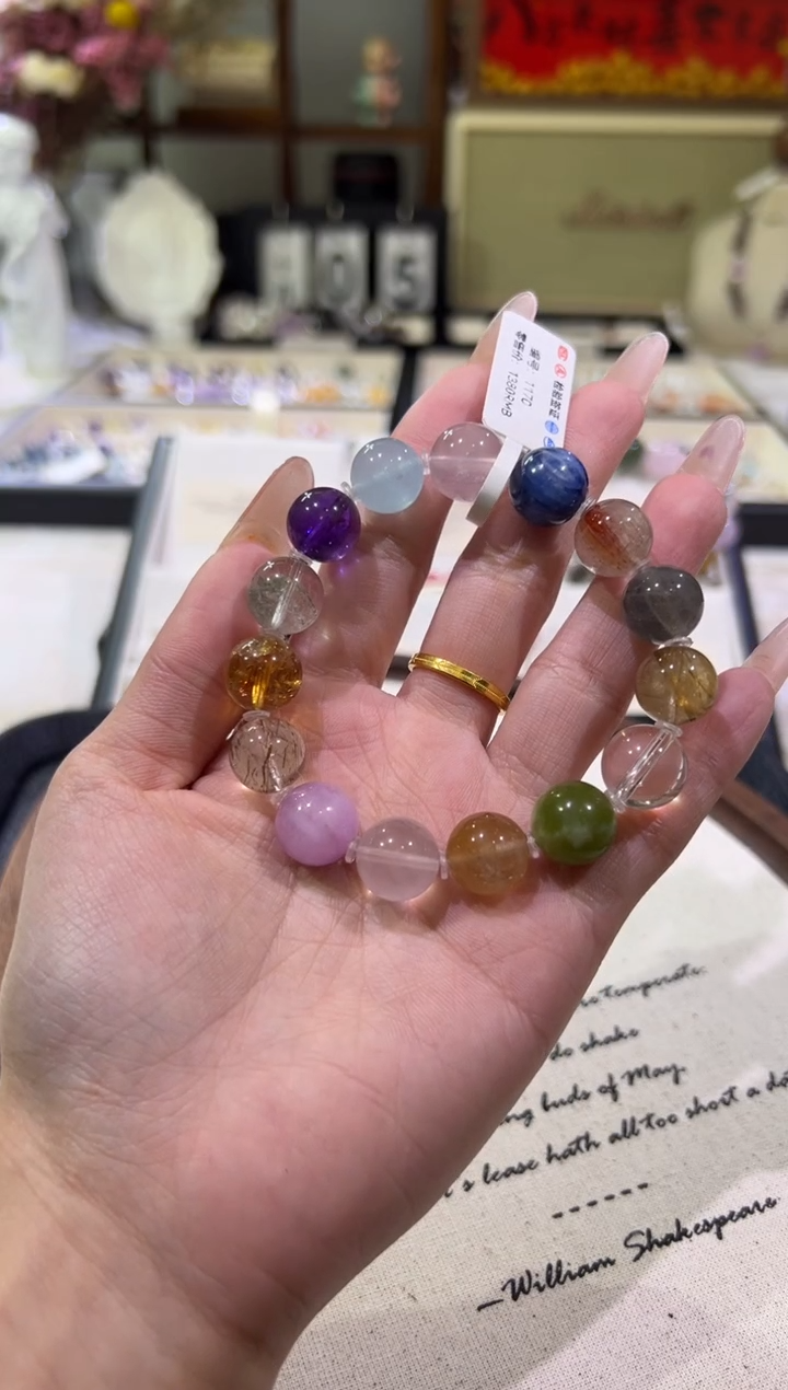 未镶嵌手链水晶小*阔天然水晶 多样性发其一